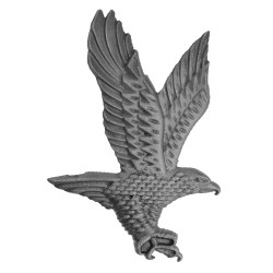 Dekoračný prvok, 215x145x5mm - Orol, odliatok Dekoračný prvok, 215x145x5mm - Orol, odliatok